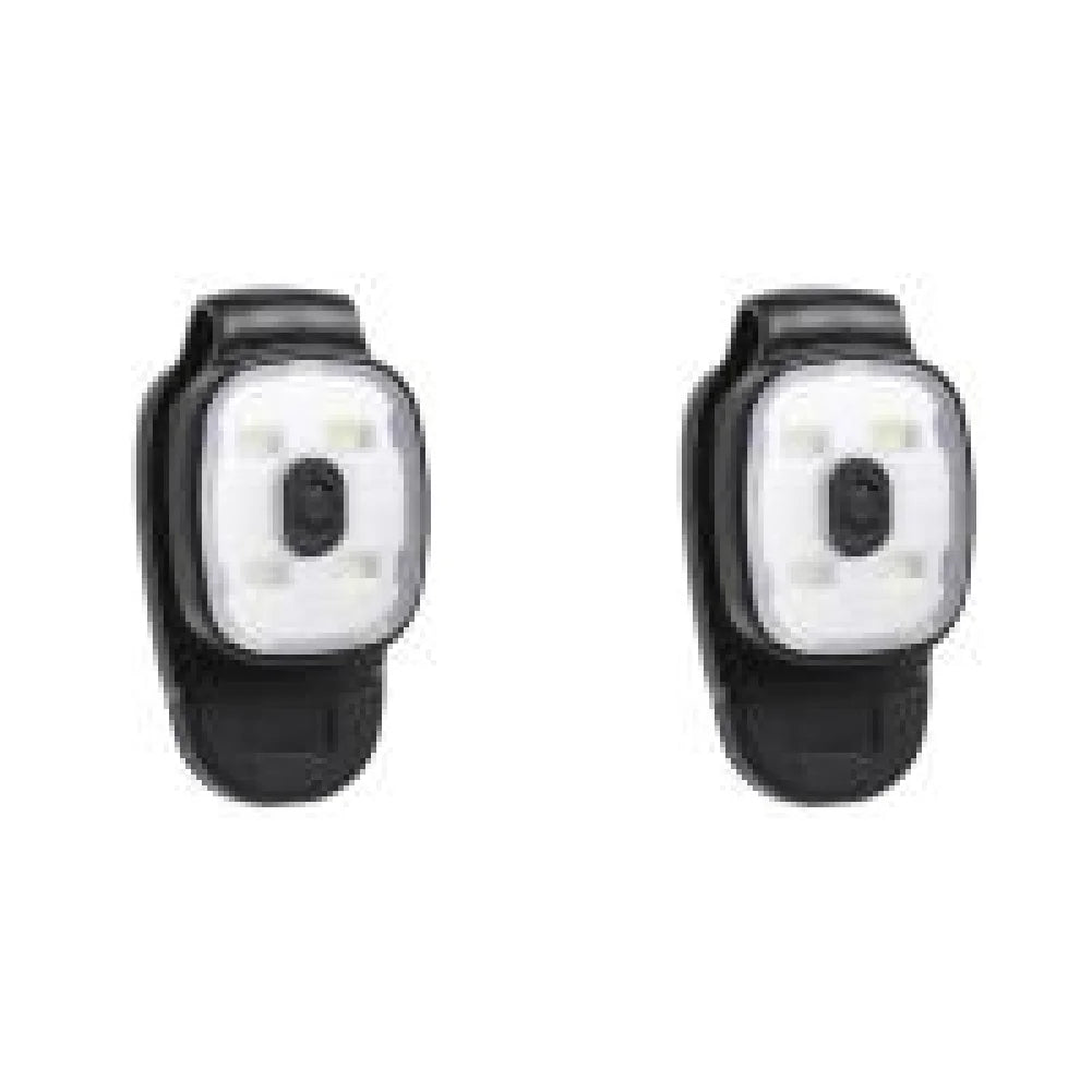 USB Rechargeable LED Clip Flashlight - 3 Mode Safety Running Light for Walking, Fishing & Outdoor Use