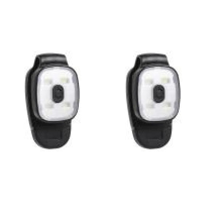 USB Rechargeable LED Clip Flashlight - 3 Mode Safety Running Light for Walking, Fishing & Outdoor Use