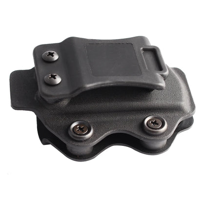 IWB OWB Magazine Pouch Holster - Single Stack Mag Carrier Compatible with Glock 17 19 26 23 27 & More