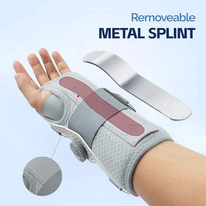 Adjustable Wrist Brace - Carpal Tunnel, Tendonitis & Sprain Support for Men and Women