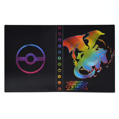 Charizard 240Pcs Card Album – Anime Card Binder for Mewtwo, Charizard & Collections, Protector Folder Gift