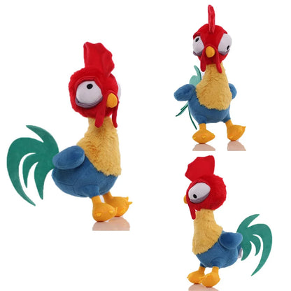 Kawaii Moana Plush Toy Set - Cute Pig & Rooster Stuffed Animals for Kids Birthday Gift and Home Decor