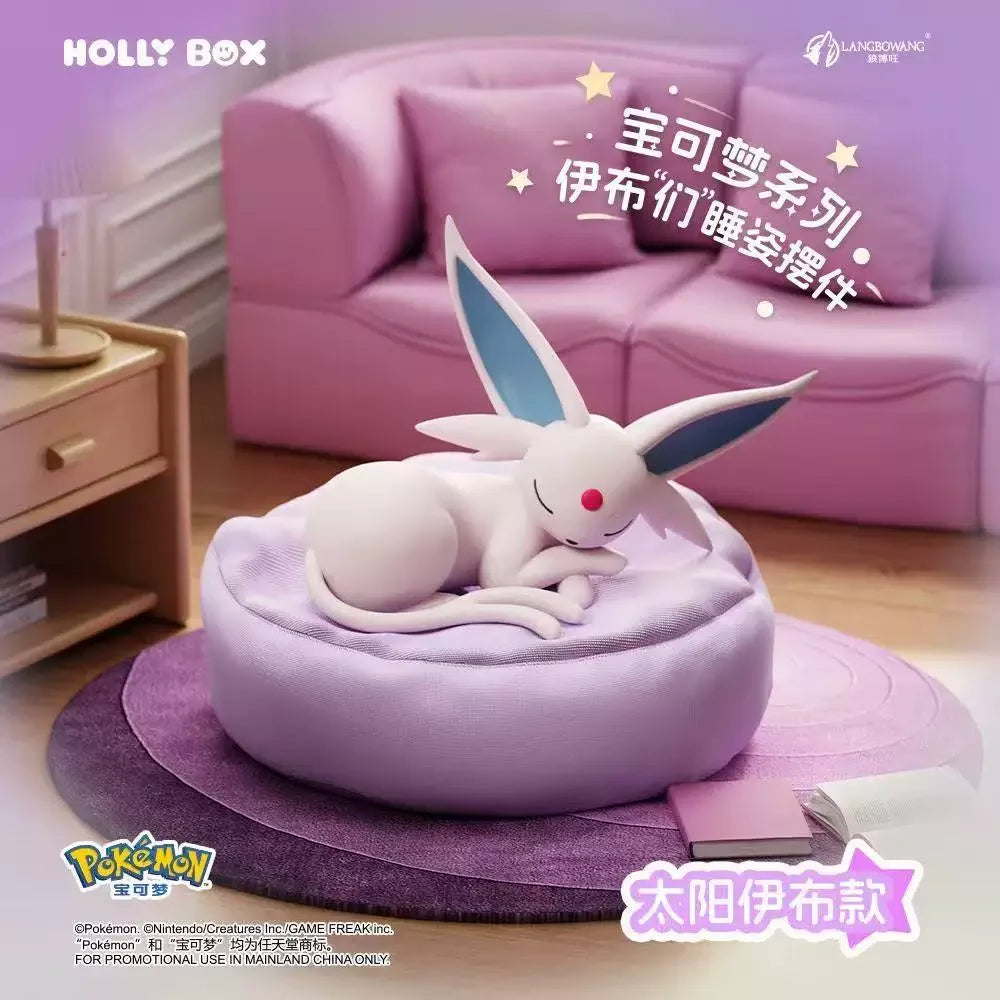 Eevee Anime Blind Box Set - Multi Form Character Desktop Ornament Toy Scene Decoration Mystery Gift Collection