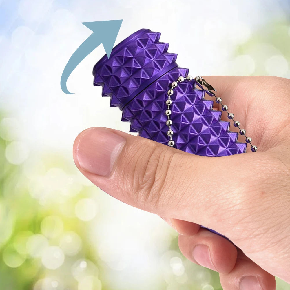 Little Ouchies Mini Spiky Fidget Keychain – Pocket Stress Relief Stim Toy for Anxiety, Venting & Positive Gift Idea