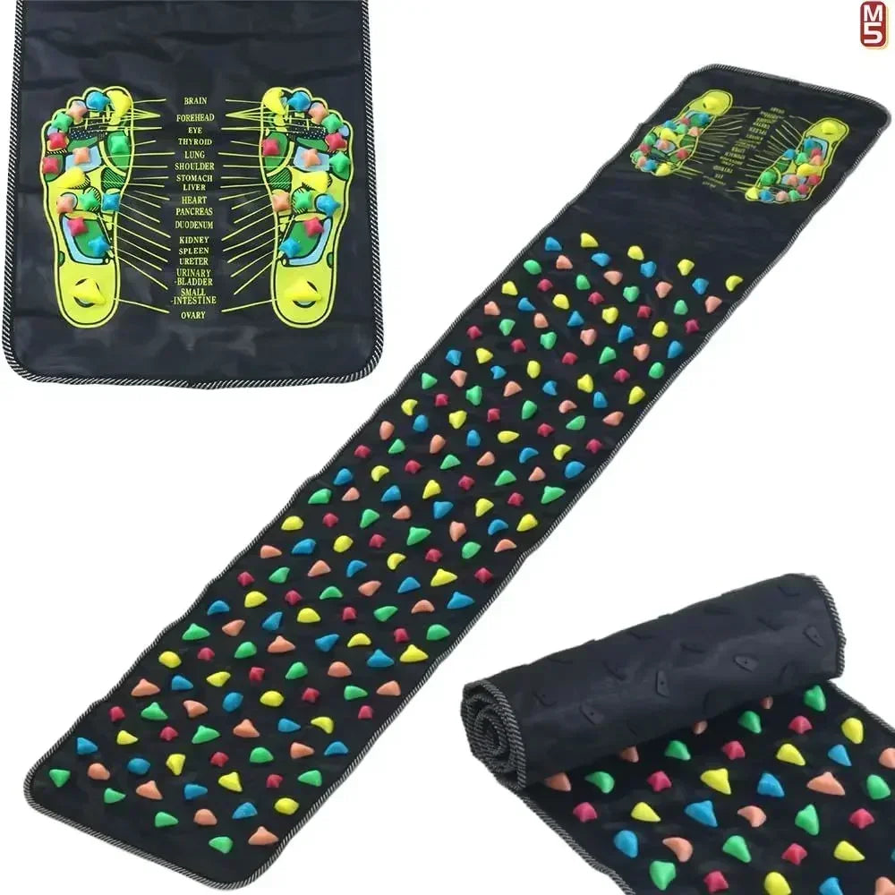 Finger Pressure Board Foot Massage Pad – Acupoint Mat for Nerve Relief & Muscle Relaxation