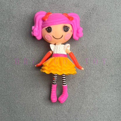 Lalaloopsy Little Sister & Pet Dolls - 8–10cm PVC Holiday Gift Collectible Toys