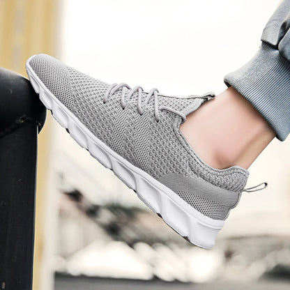 Men's Light Running Shoes – Comfortable, Breathable, Anti-Skid & Wear-Resistant Sneakers for Jogging & Sports