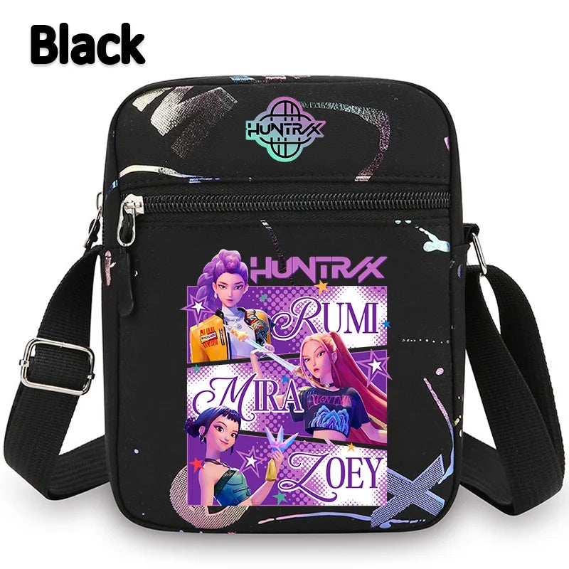 K-Pop Demon Hunters Crossbody Phone Bag – HUNTRX Rumi Huntrix Coin Wallet Shoulder Purse