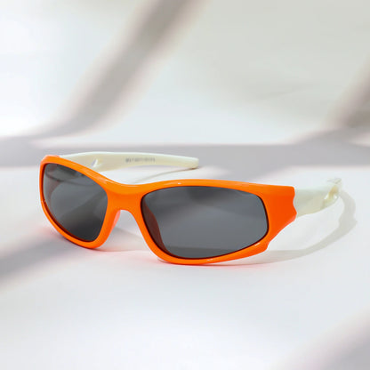Kids Polarized Sunglasses - Silicone Sports Eyewear with UV400 and Anti-Reflective Protection for Boys and Girls
