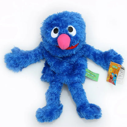 Sesame Street Elmo Hand Puppet - Large Soft Plush Cartoon Toy for Kids, Birthday & New Year Gifts