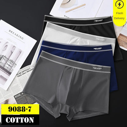 Men’s Cotton Boxer Shorts – Sexy U-Convex Underwear Panties, Comfortable Male Underpants with Free Shipping