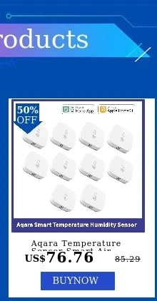 Original Aqara ZigBee Door & Window Sensor – Wireless Smart Home Security, Works with MiHome & HomeKit APP (MCCGQ11LM)