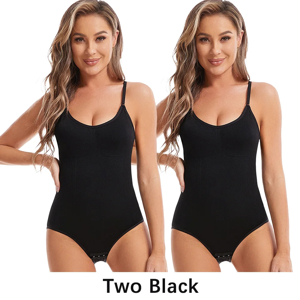 Women Seamless Shapewear Bodysuit - Sexy Slimming Butt Lifter Open Crotch Body Shaper for a Smooth Fit