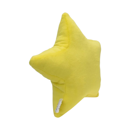 Yellow Super Star Plush Toy — 8" Stuffed All-Star Collection, Kids Birthday Gift & Throw Pillow Decor