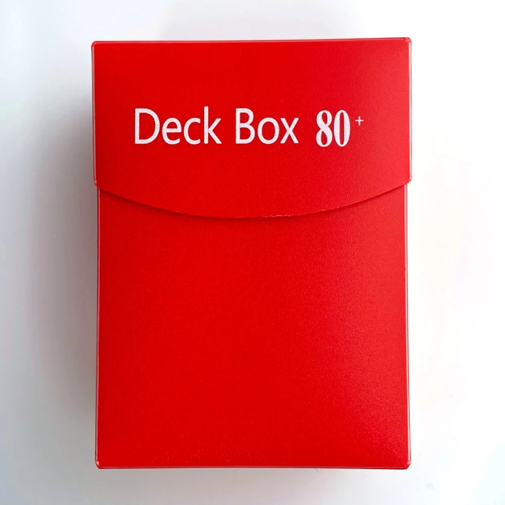 TCG Card Deck Box - 80+ Cards Storage Case Organizer for Magic, Pokémon & Yu-Gi-Oh Collections
