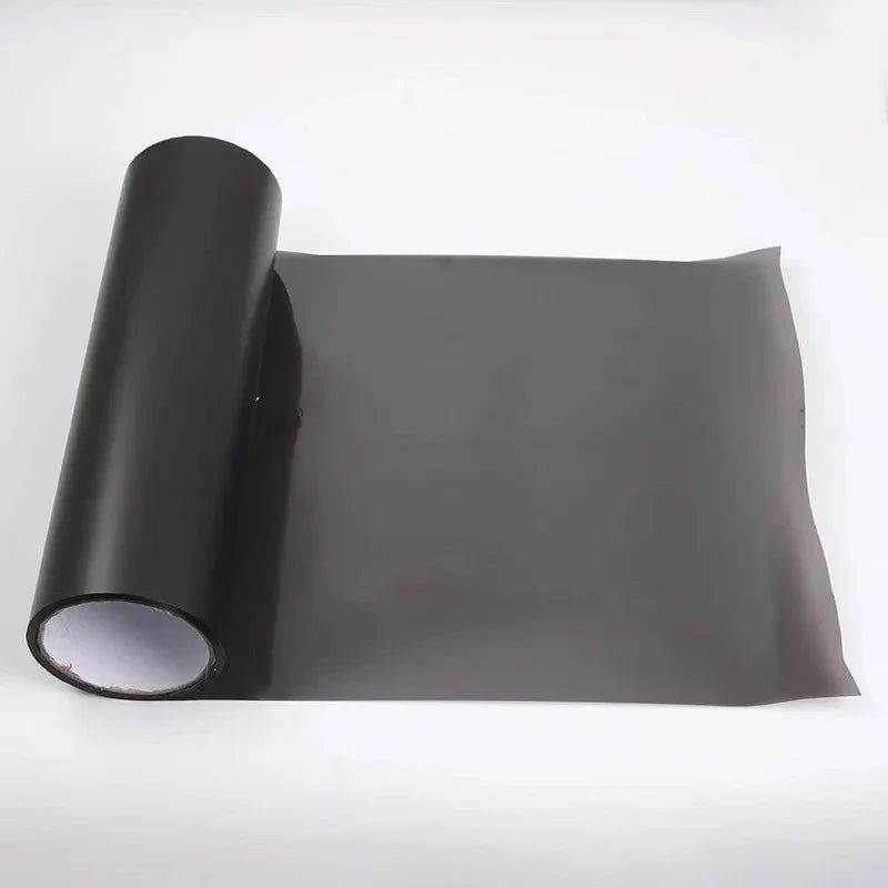 Smoke PVC Headlight Tint Film - Transparent Black Taillight Wrap & Protective Car Styling Film 30x200cm