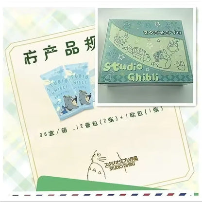 2026 Miyazaki Hayao Series Trading Card Booster Box – Complete Anime Card Set for Kids, Tabletop Hobby & Birthday Gift Collection