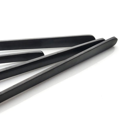 32-Piece Black Matte Stainless Steel Cutlery Set – Knife, Fork, Spoon Dinnerware for Bar, Party & Kitchen