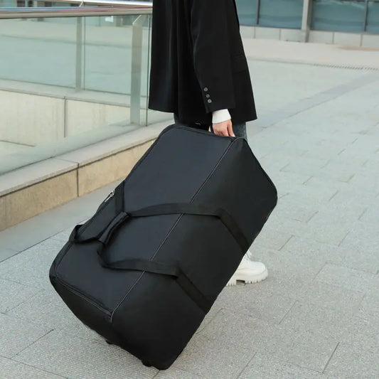 Foldable Wheel Luggage Storage Bag - Large Capacity Expandable Trolley Suitcase with Wheels