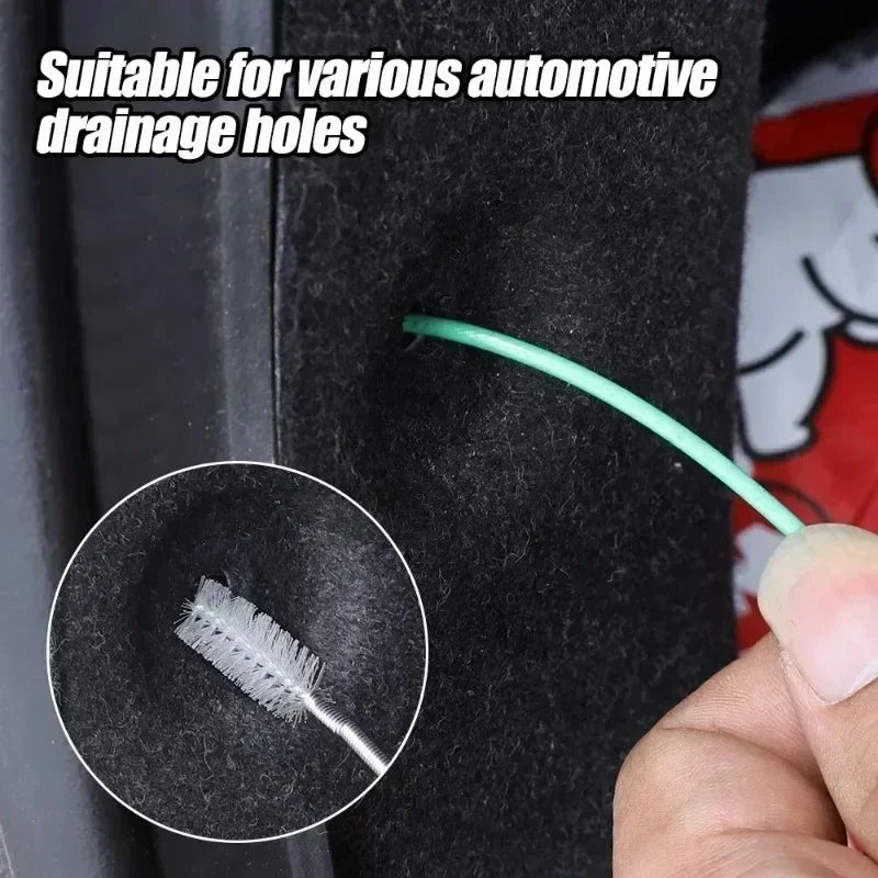 3m Flexible Car Drain Cleaning Brush | Sunroof & Skylight Drain Pipe Scrub Tool