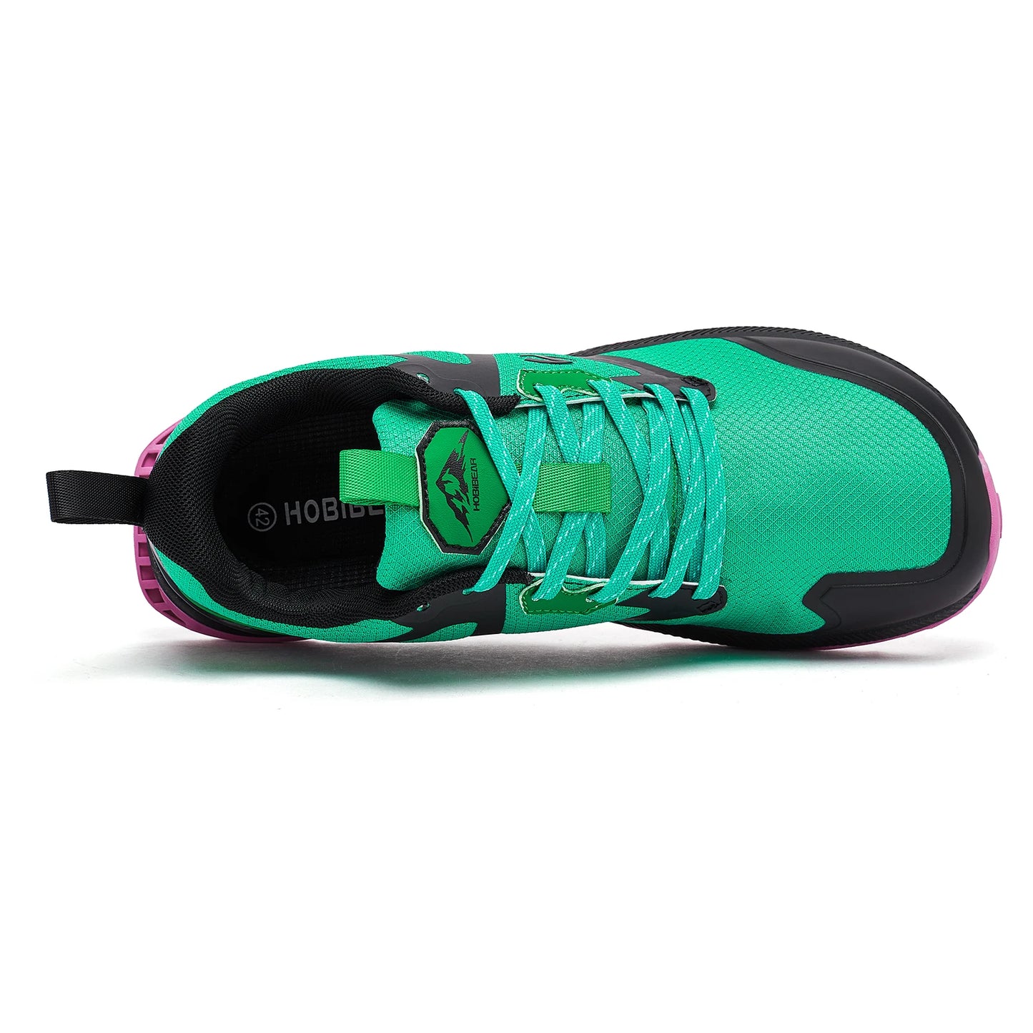HOBIBEAR Unisex Hiking Shoes | Trail Running Outdoor Sneakers for Men & Women, Non-Slip Lace-Up Walking Shoes