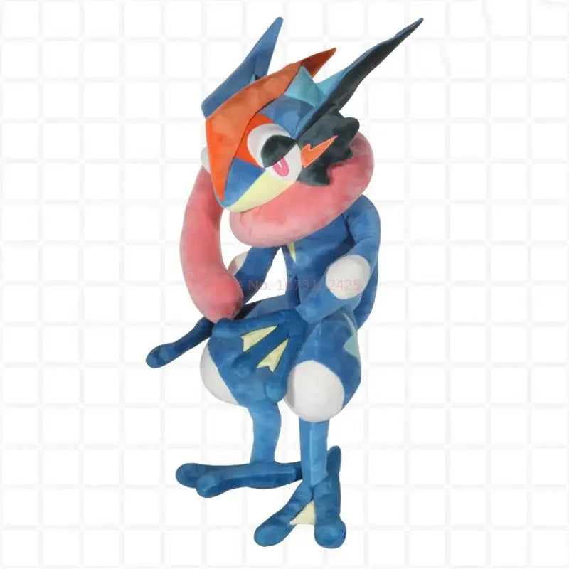 Large 150CM Pokemon Greninja Plush Toy – Soft Kawaii Stuffed Doll & Cute Throw Pillow for Kids’ Room Decor & Birthday Gift
