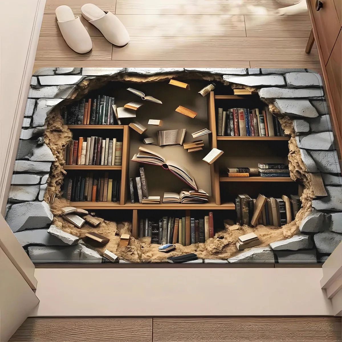 3D Astronaut Space Galaxy Area Rug – Non-Slip Cosmic Bedroom & Living Room Carpet for Teens Home Decor Gift