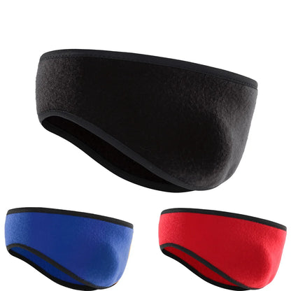 Winter Windproof Ear & Forehead Protection Headband – Warm Fleece for Outdoor Sports, Cycling, Skiing, Running