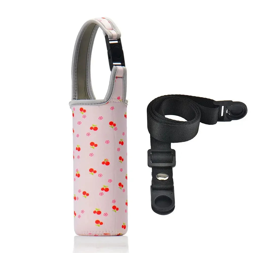 Universal Water Bottle Cooler Bag - Insulated High Capacity Pouch for Outdoor Travel, Camping & Hiking