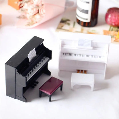 1/12 Miniature Doll Musical Instruments - Piano, Violin, Guitar & More Dollhouse Accessories Collection