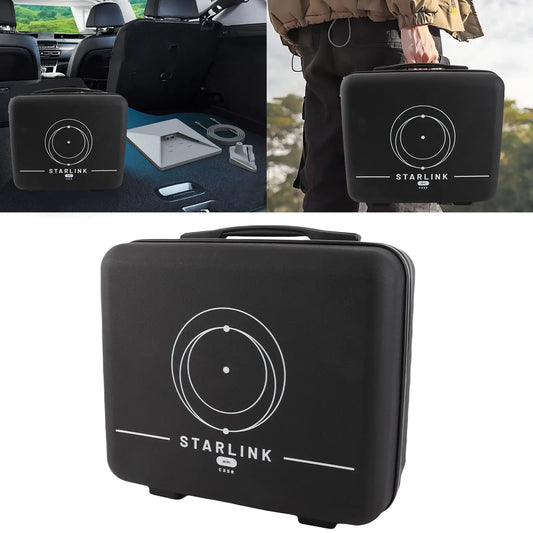 Starlink Mini Kit Hard Waterproof Carrying Case — Anti-Scratch Travel & Luggage Protection Bag