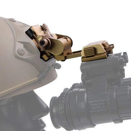 BOOIU Metal L4G24 NVG Helmet Mount Bracket - Holder for PVS15/PVS18 Goggles, Night Vision Stent, Tactical OPS Helmet Parts