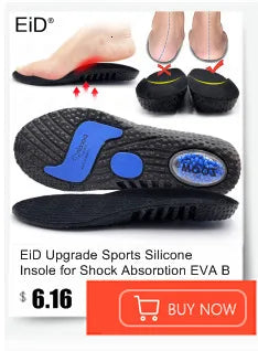 EiD Magnetic Therapy Foot Insoles – Soft Acupressure Sports Cushion for Men & Women