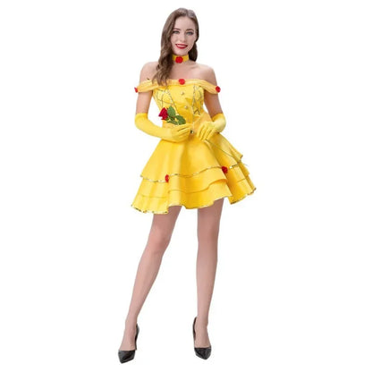 Women's Princess Costume Dress - Halloween, Birthday & Party Ball Gown