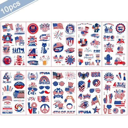 American 4th of July Party Decorations Set – Independence Day Banner, Balloons & Table Supplies for Patriotic USA Theme Celebration