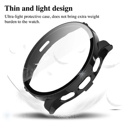 2-in-1 Tempered Glass Screen Protector + Hard Case for Garmin Venu 3/3S – Full Coverage Bumper Shell Accessory