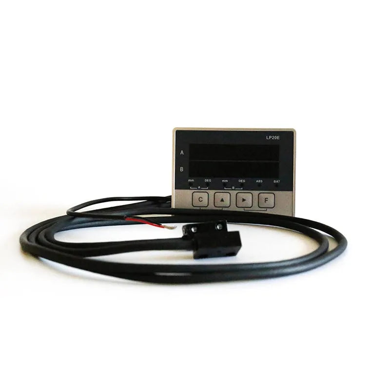 LP20E 2-Axis Digital DRO Magnetic Sensor — Displacement Readout Scale for Woodworking & Position Measurement