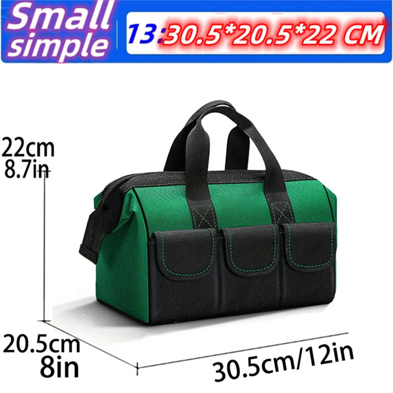23-inch Large Capacity Waterproof Tool Bag – Thickened 1680D Oxford Electrician Storage