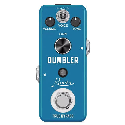 Rowin Guitar Effects Pedal – Noise Gate, Delay, Chorus, Vibrato, Phaser, Flanger, Booster, EQ, Fuzz, Metal, Distortion, and Blues Drive