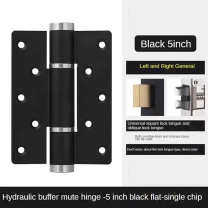 Adjustable Hydraulic Door Hinge - Silent Close Invisible Folding Hinge with Strong Load Capacity