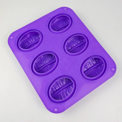Coffee Bean Silicone Mold – DIY Handmade Soap, Fondant, Chocolate & Mousse Cake Decorating Tool