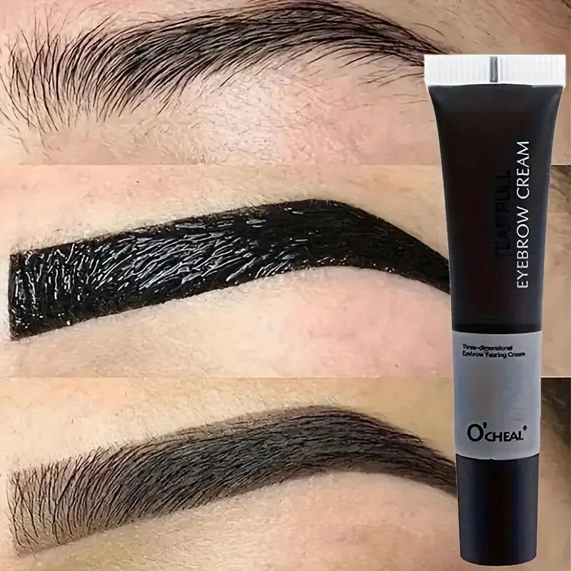 Long-Lasting Eyebrow Gel Makeup — Semi-Permanent Waterproof Sweat-Proof Tint Cream for Natural Color & Shape