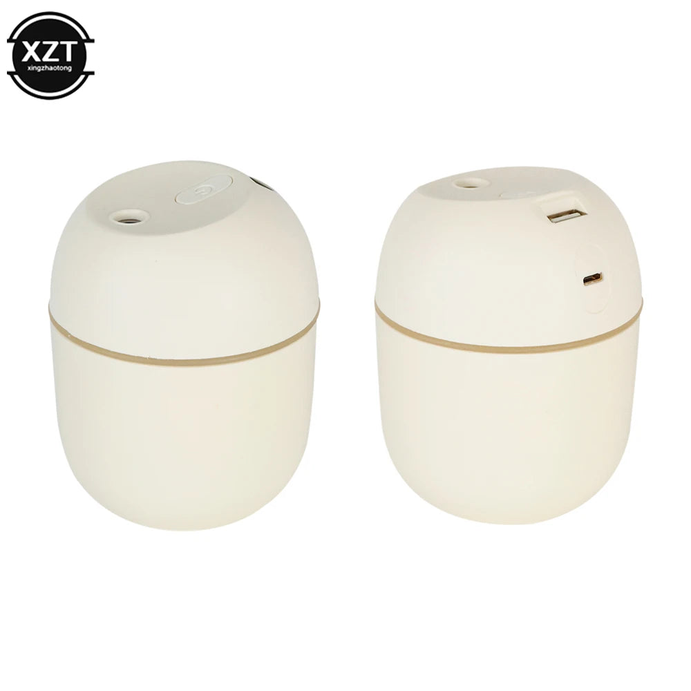 220ML Mini Aroma Oil Diffuser - USB Essential Oil Atomizer, Electric Air Humidifier with LED Night Lamp for Home, Car, Office