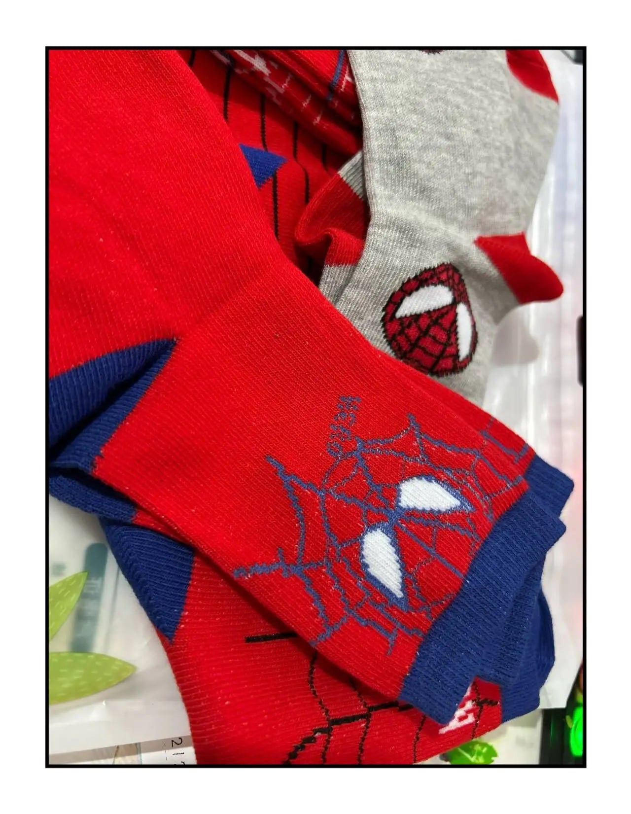 5 Pairs Children’s Spider-Man Socks – Cute Cartoon Cotton Medium Tube Socks for Boys & Girls (Ages 1-12)