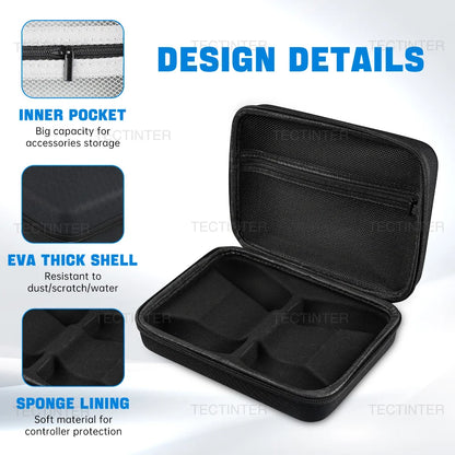 Portable Shockproof Carrying Case for PS5/PS4/PS3/Xbox Controllers – Travel Storage Handbag for Gaming Accessories