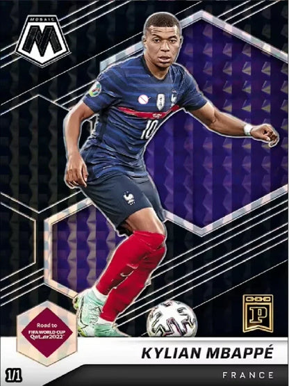 Panini DIY Star Football Card – Messi & Ronaldo Collectible, Homemade Gift for Christmas & Birthday