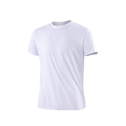 Men's Quick-Dry Sports T-Shirt - Lightweight Short Sleeve Running & Gym Fitness Top