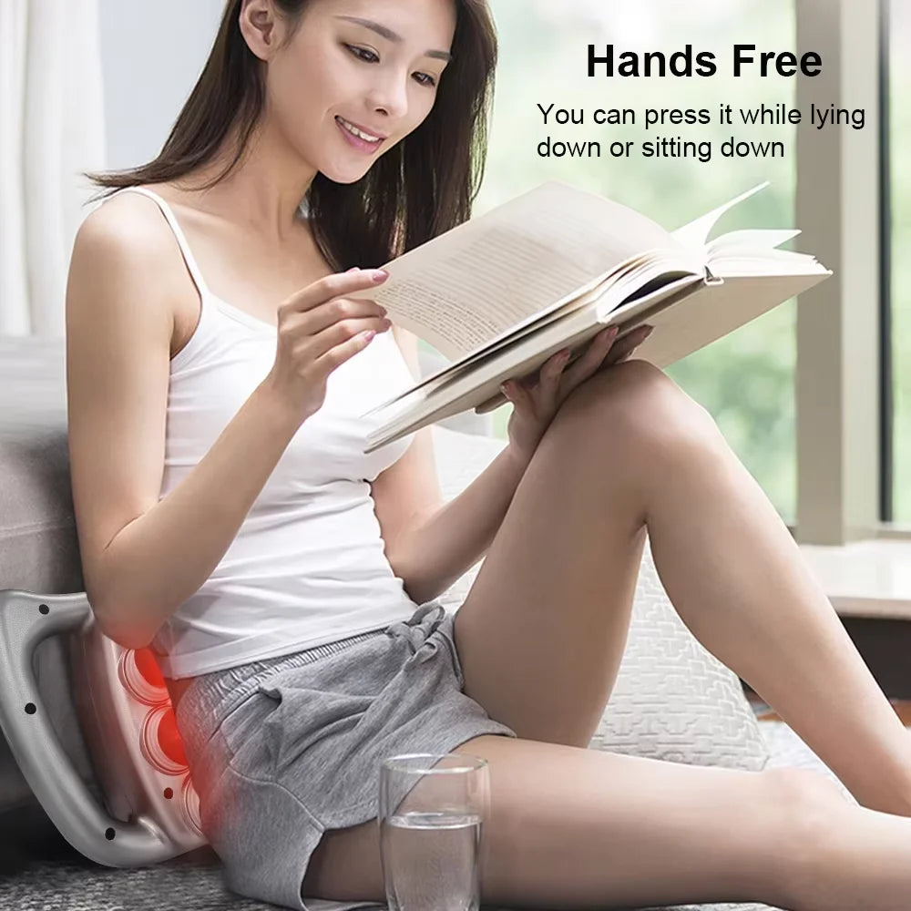 Fascia Gun Muscle Massager – High-Frequency Electric Massage Gun for Back, Shoulders, Legs & Waist, Professional Body Relaxation