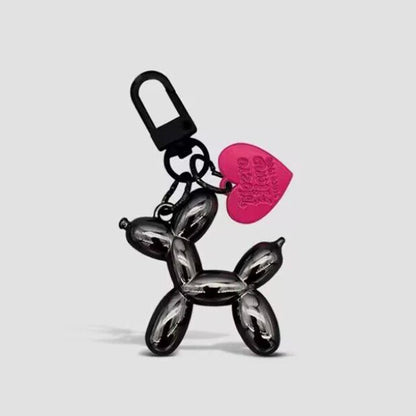 Y2K Balloon Dog Keychain – Cute Ins-Style Bag Pendant & Phone Charm for Girls