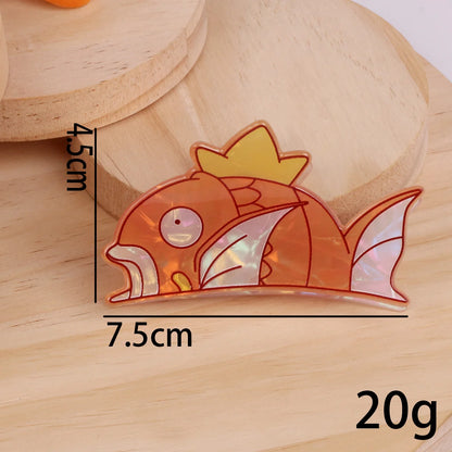Koi Fish King Hair Claw Clip - Cute Decorative Hair Accessory for Daily Wear and Cosplay